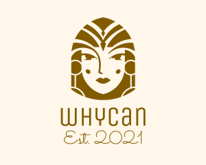 Egyptian - Beautiful Egyptian Woman logo design