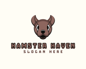 Hamster - Animal Gaming Mouse logo design