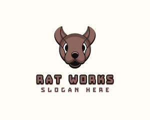 Rat - Animal Gaming Mouse logo design