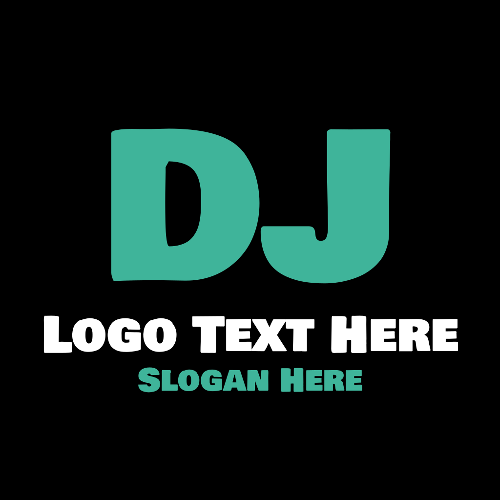 DJ Letter Logo | BrandCrowd Logo Maker