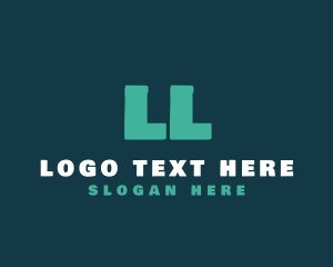 Musician - Bold Letter DJ logo design