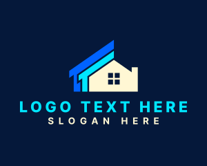 Village - House Realty Property logo design