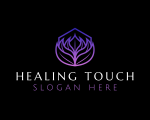 Lotus Flower Spa logo design