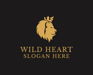 Royal Wildlife Lion  logo design