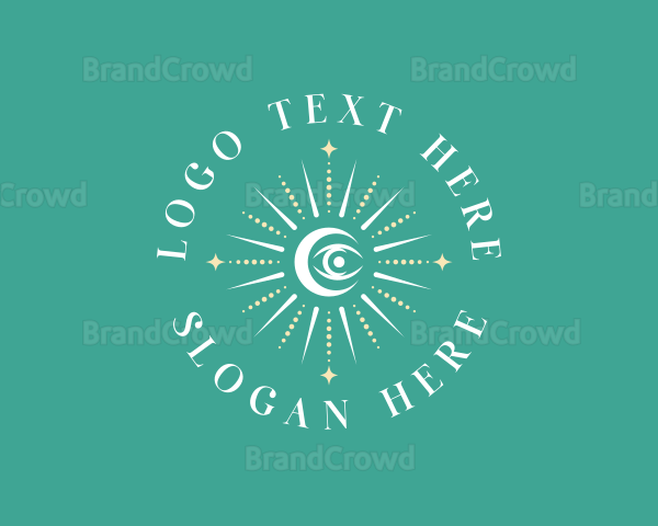 Cosmic Eye Boho Logo