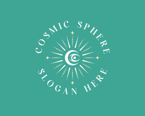 Cosmic Eye Boho logo design