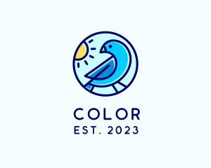 Pet Shop - Morning Bird Animal logo design