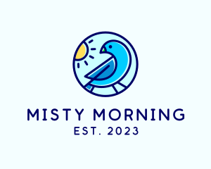 Morning Bird Animal logo design