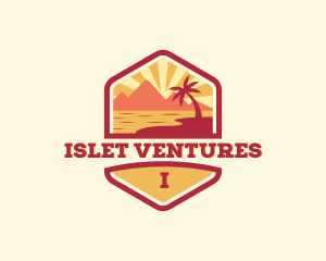 Summer Beach Coast logo design