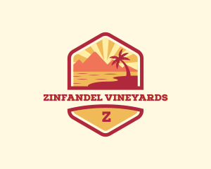 Summer Beach Coast logo design