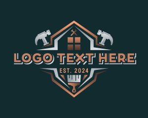 Property Developer - Hammer Carpentry Painting logo design