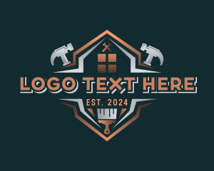 Utility - Hammer Carpentry Painting logo design