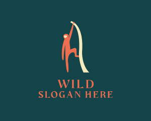 Hanging Wild Monkey  Logo