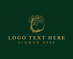 Recreation - Tree Elegant Eco logo design
