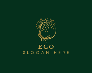 Tree Elegant Eco Logo
