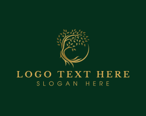 Tree Elegant Eco Logo