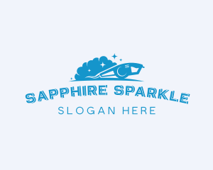 Sparkle Vacuum Cleaner logo design