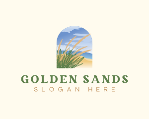 Maryland Beach Grass logo design