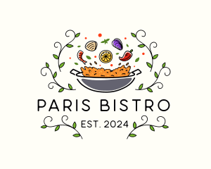 Spanish Paella Restaurant logo design