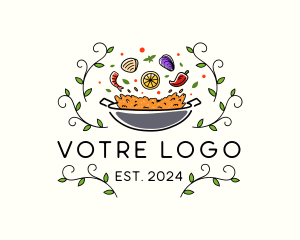 Leaf - Spanish Paella Restaurant logo design