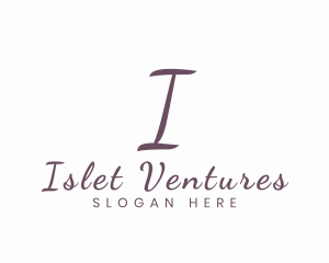 Cursive Script Business logo design