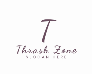 Cursive Script Business logo design