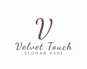 Cursive Script Business logo design