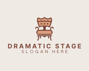 Armchair Furnishing Furniture logo design