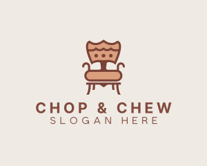 Chair - Armchair Furnishing Furniture logo design