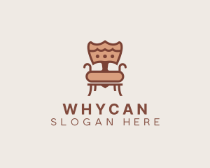 Armchair Furnishing Furniture logo design