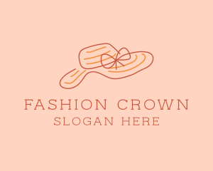 Fashion Women Hat  logo design