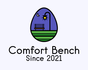Bench - Moon Lamp Park logo design