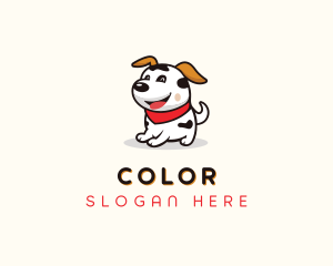 Cartoon Puppy Dog Logo