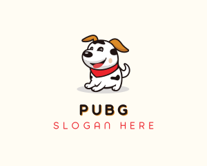 Cartoon Puppy Dog Logo