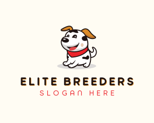 Cartoon Puppy Dog logo design