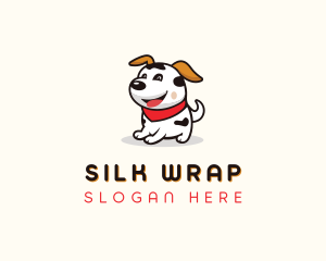 Cartoon Puppy Dog logo design