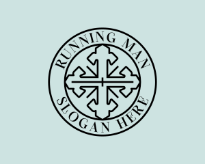 Cross - Parish Fellowship Church logo design