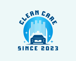 Cleaning Car Wash logo design