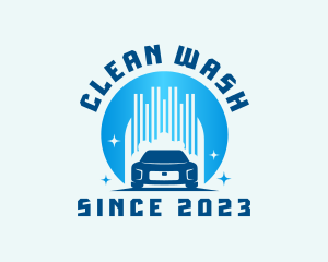 Cleaning Car Wash logo design