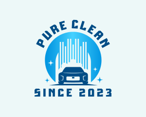 Cleaning Car Wash logo design