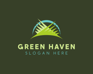 Landscaper - Garden Grass Landscaping logo design