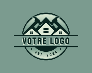 Hammer - Hammer Builder Construction logo design