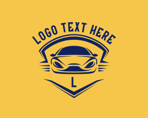 Car - Sports Car Vehicle logo design