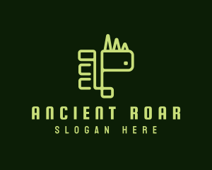 Dinosaur - Dinosaur Animal Reptile logo design