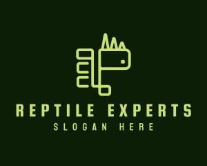 Dinosaur Animal Reptile logo design