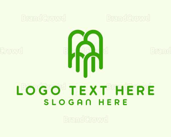 Green Arch Tree Logo