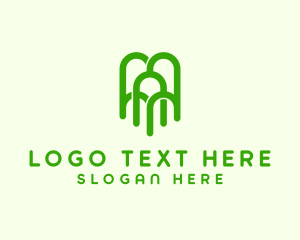 Green - Green Arch Tree logo design