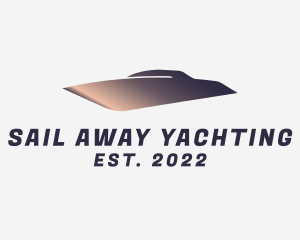 Highspeed Yacht Boat logo design