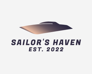 Highspeed Yacht Boat logo design