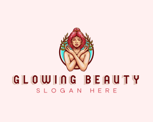 Wellness Beauty Spa logo design